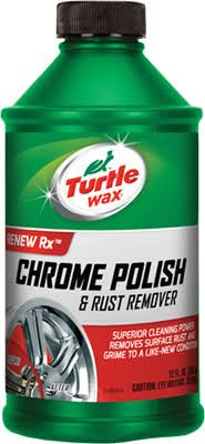 Turtle Wax Chrome Polish and Rust Remover - 12oz