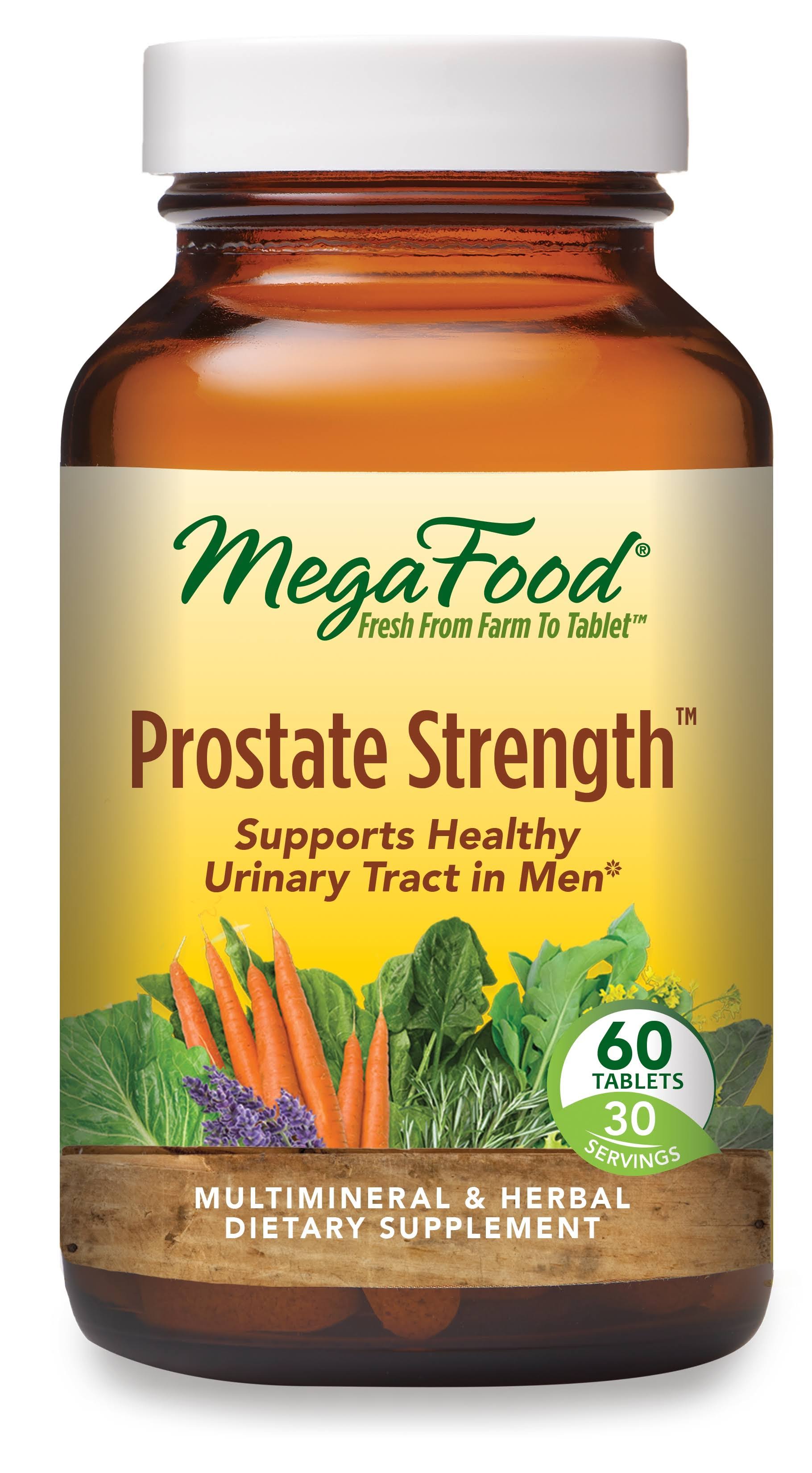 MegaFood Prostate Strength Supplement - 60 Tablets