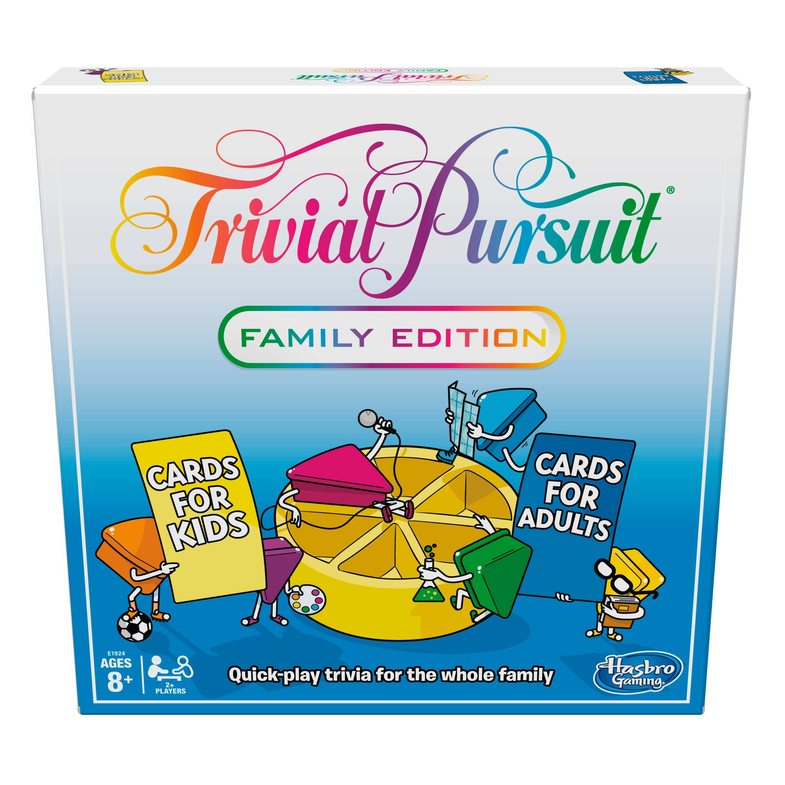 Trivial Pursuit Family Edition Hasbro Gaming Board Game