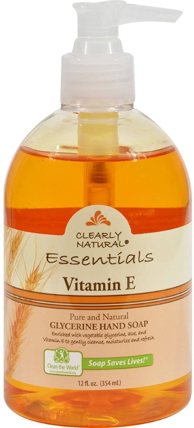 Clearly Natural Pure & Natural Glycerine Hand Soap - Vitamin E, 350ml