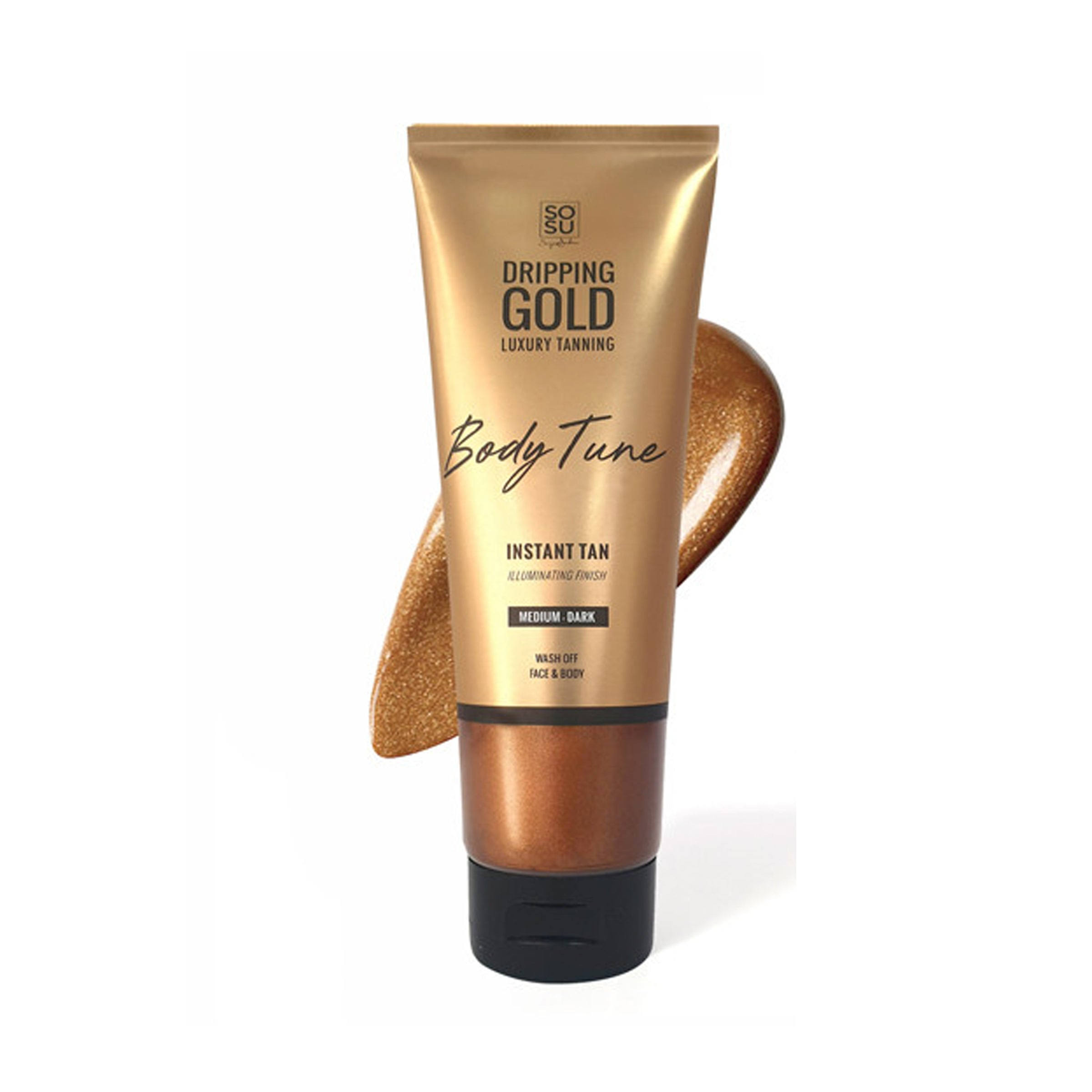 SOSU by Suzanne Jackson Dripping Gold Body Tune Instant Tan