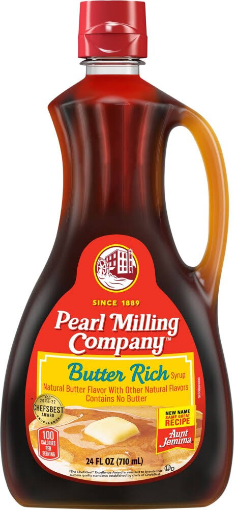 Pearl Milling Company Syrup, Butter Rich - 24 fl oz