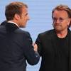 Le chanteur Bono loue "l'énergie inhabituelle" d'Emmanuel Macron