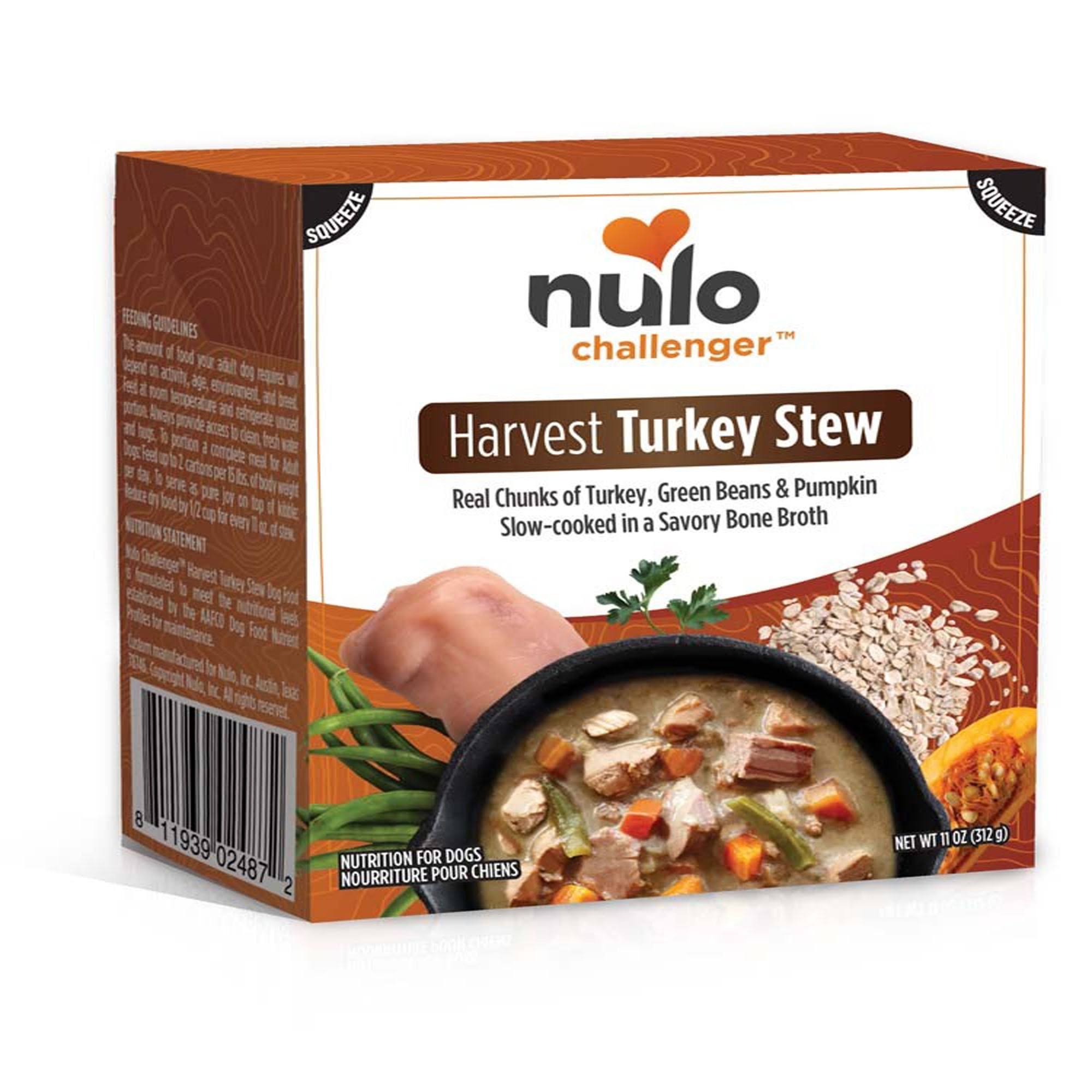 Nulo Challenger Harvest Turkey Stew Wet Dog Food / 11 oz