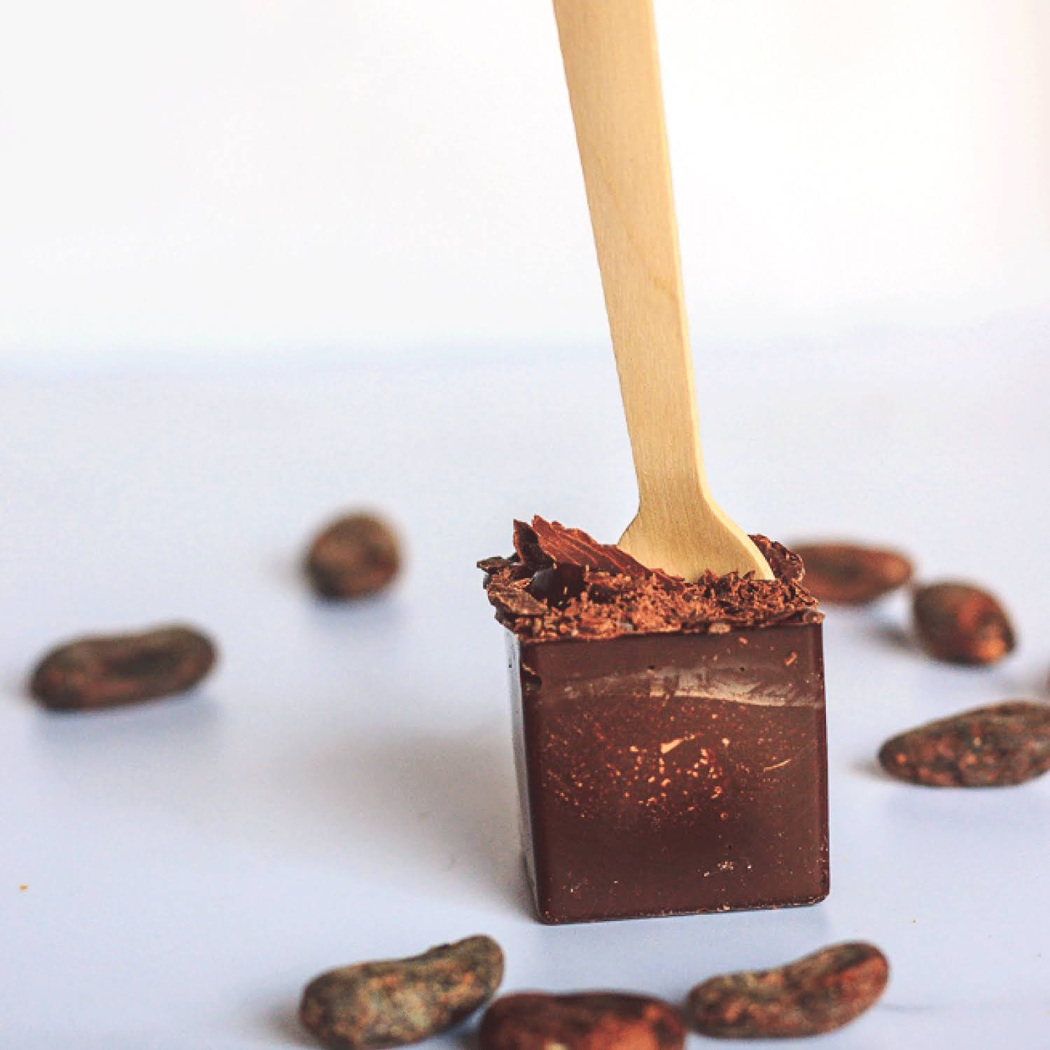 Nibbed Organic Dark Chocolate Melting Spoon - 40g