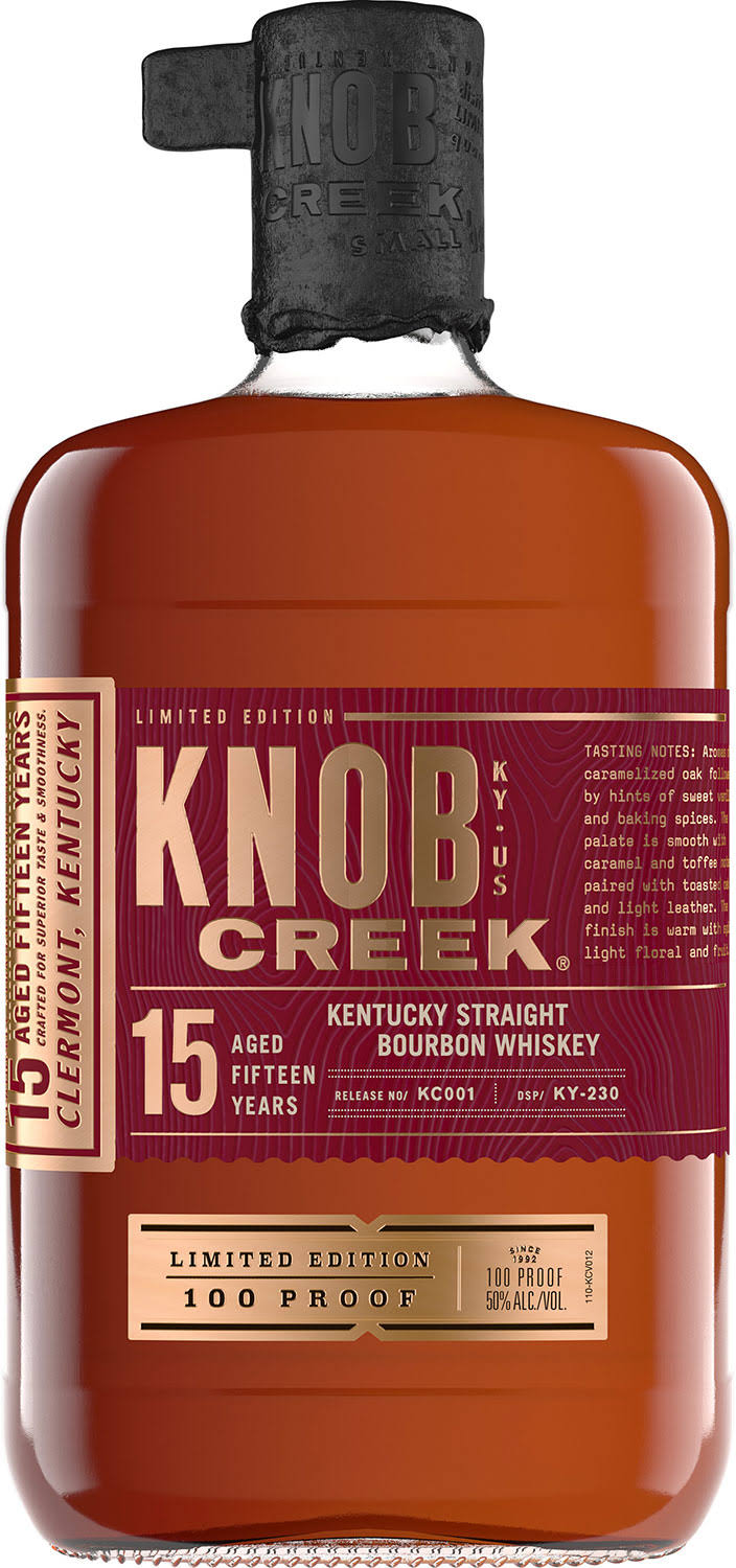 Knob Creek 15 Year Straight Kentucky Bourbon Limited Edition 750ml