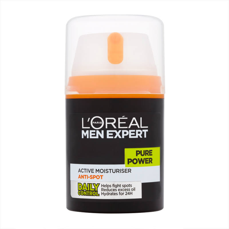 L'Oreal Men Expert Pure Power Anti-Spot Daily Moisturiser - 50ml
