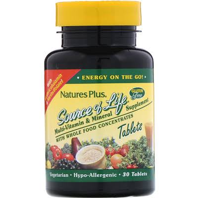 Source of Life Multi-Vitamin and Mineral Supplement - 30 Tablets