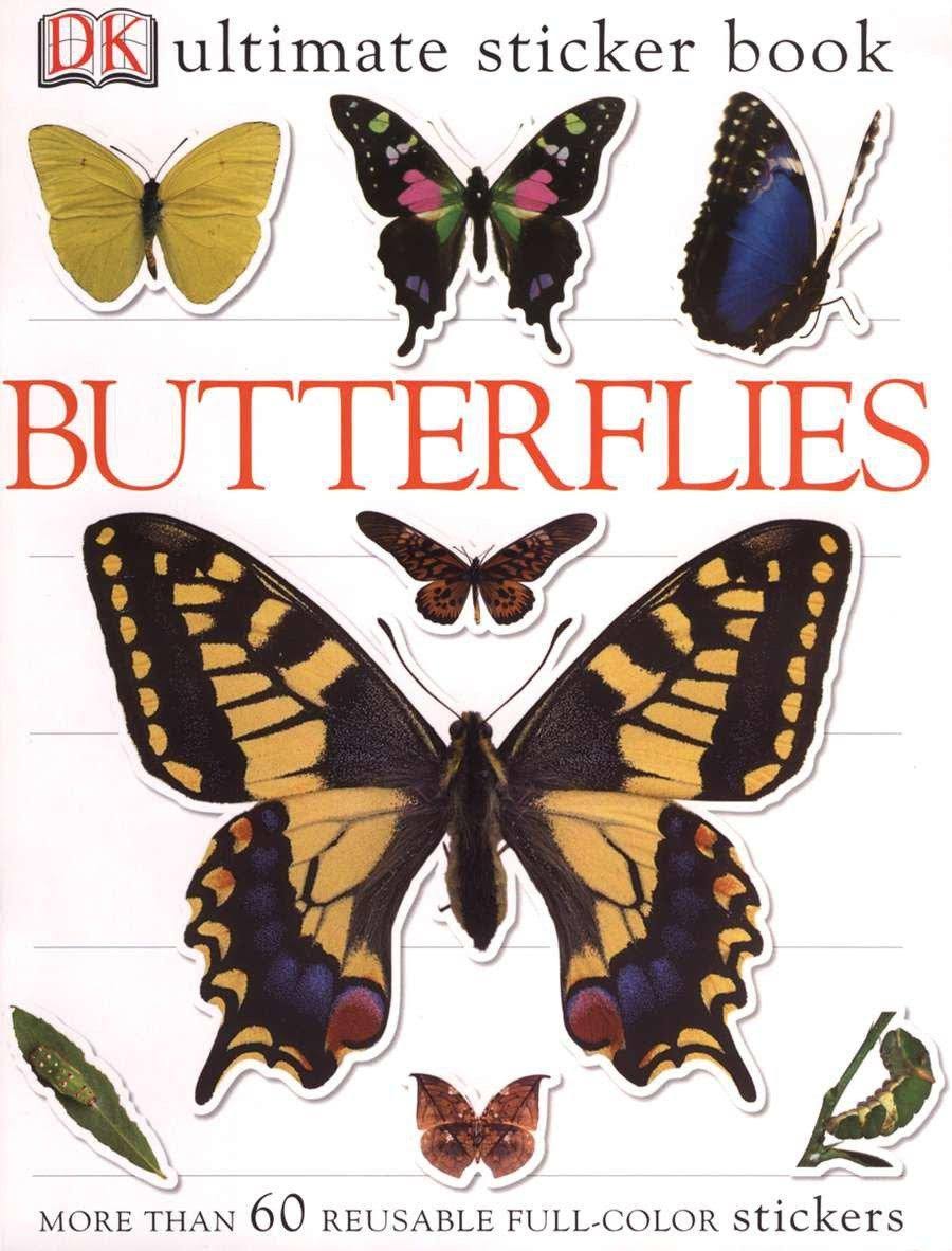 Ultimate Sticker Book: Butterflies - DK Publishing