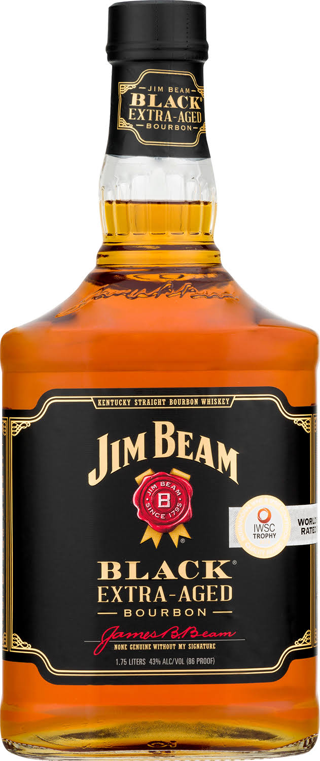 Jim Beam Black Aged 8 Year Old Bourbon - 1.75 L bottle