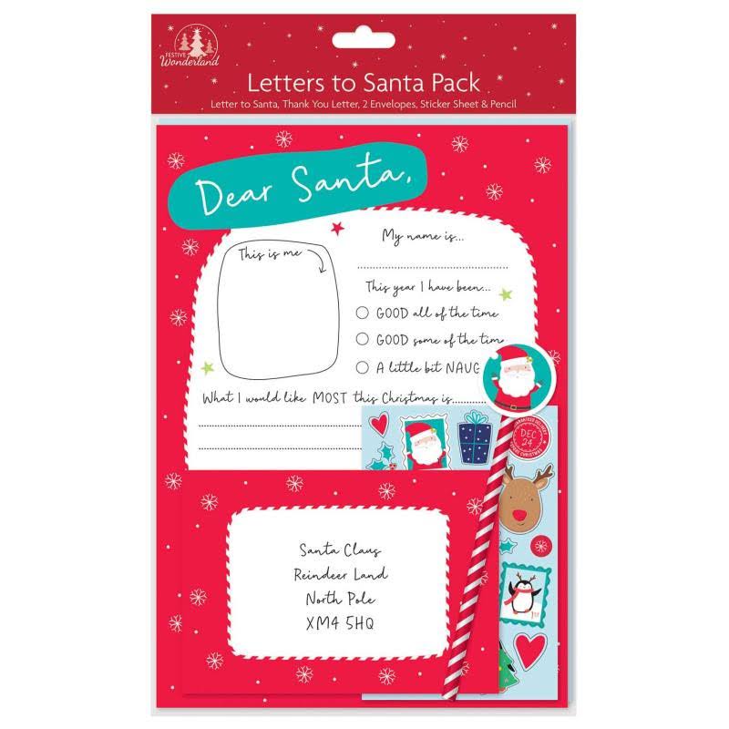 Letter to Santa Christmas Pack