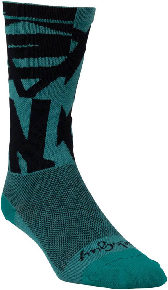 Salsa Mild Kit Socks - 8 inch Green Large/X-Large