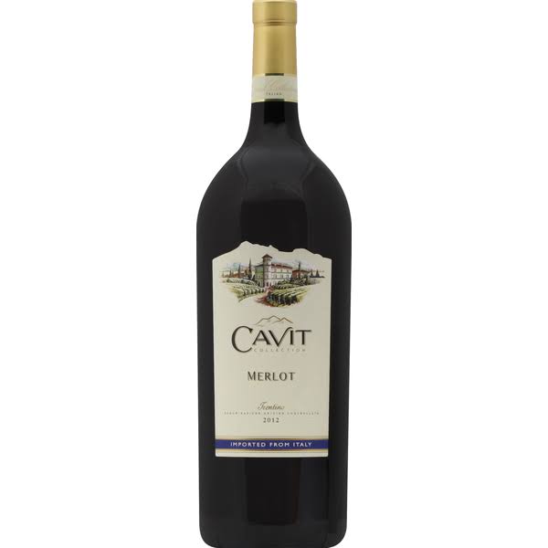 Cavit Collection Merlot, Trentino, 2012 - 1.5 lt