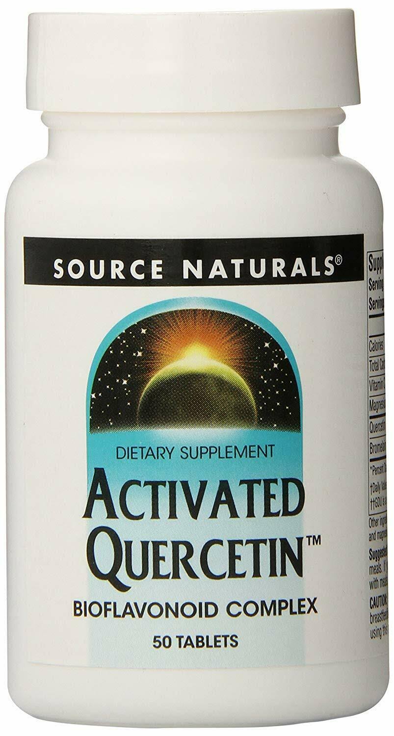 Source Naturals Activated Quercetin - 50 Tablets