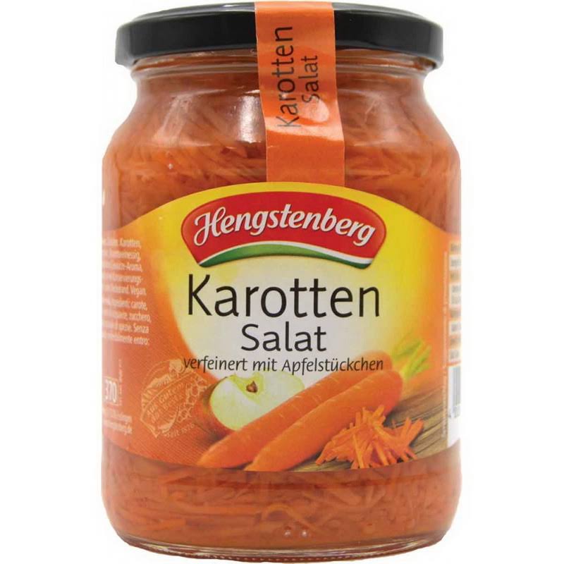 Hengstenberg Carrot Salad Jar, 12.5 Oz., Price/6 Pack