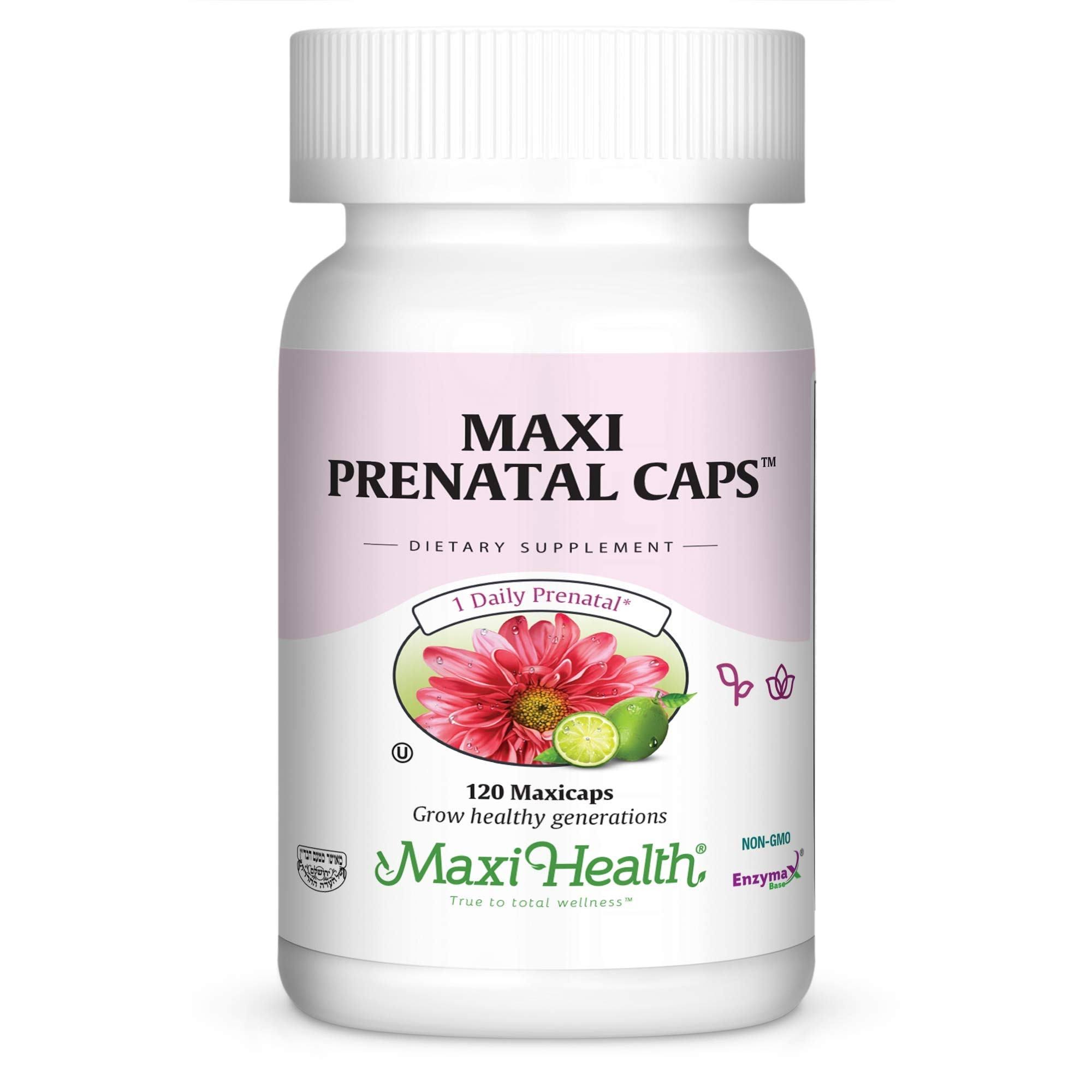 Maxi Health Prenatal Caps Multivitamins Supplement - 120 Capsule