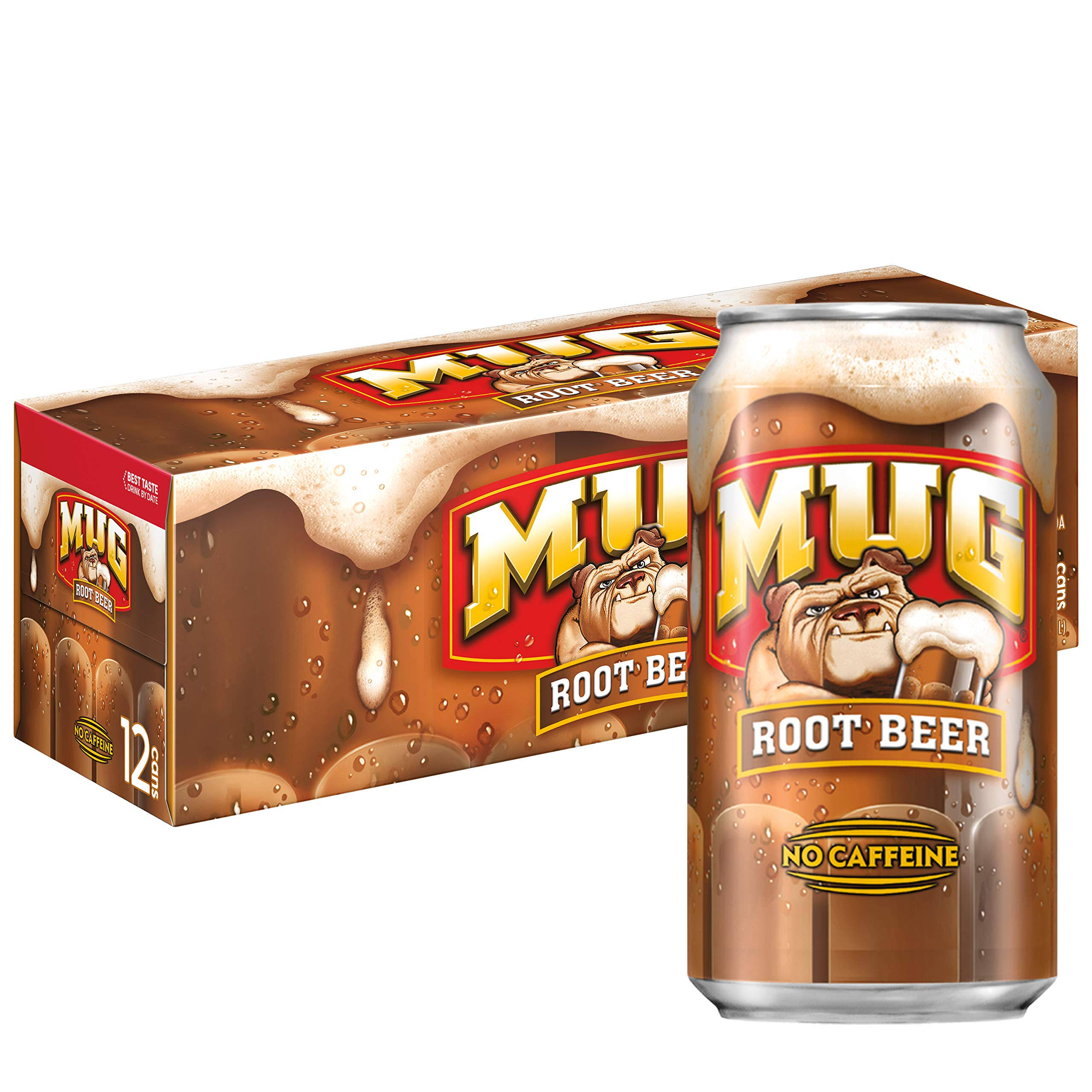 Mug Root Beer Soda - 12oz, 12pk