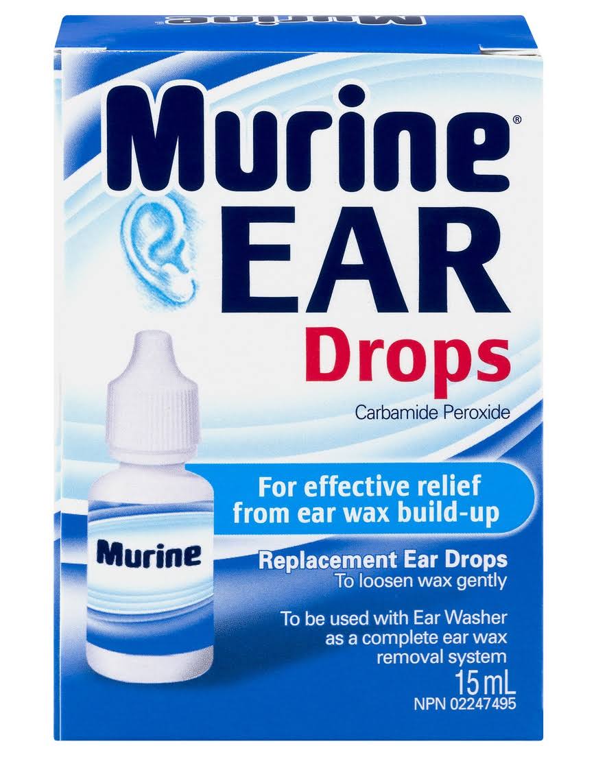 Murine Ear Drops - 15ml, Clear, 15 ml (Pack of 1)
