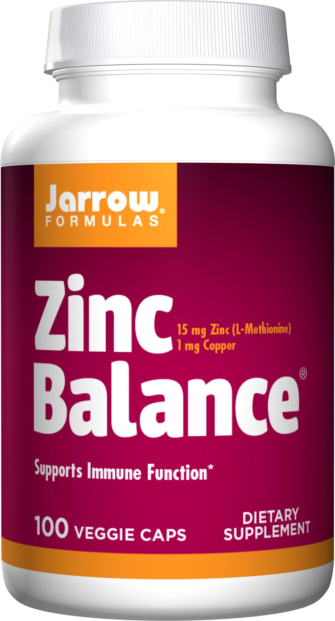 Jarrow Formulas Zinc Balance - 15mg, 100 Capsules