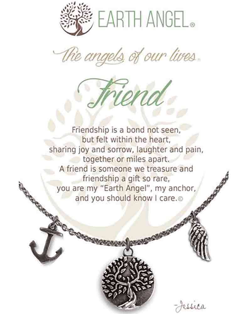 Earth Angel Friend Angels of Our Lives Necklace