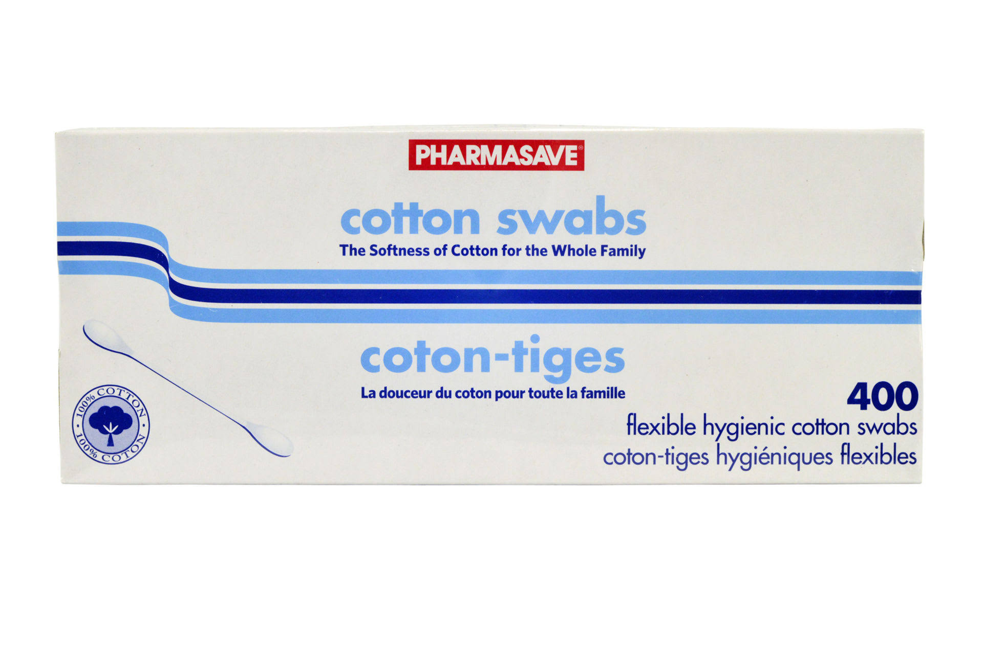 PHARMASAVE COTTON SWABS 400S