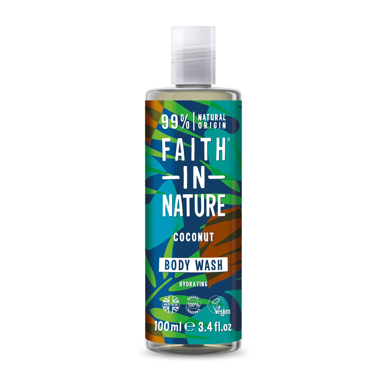 Faith in Nature Coconut Shower Gel & Bath Foam - 100ml