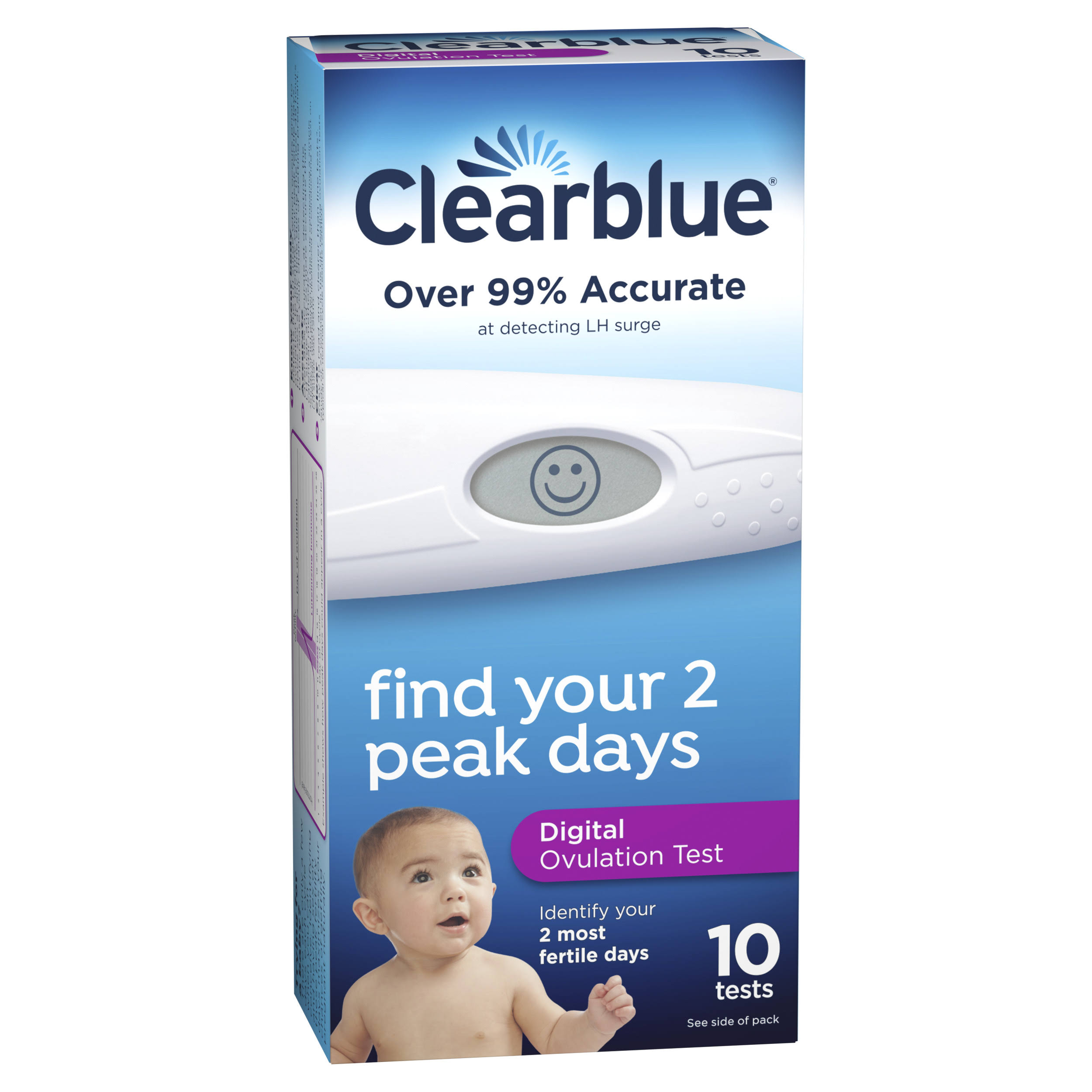 Clearblue Ovulation Test, Digital - 10 tests