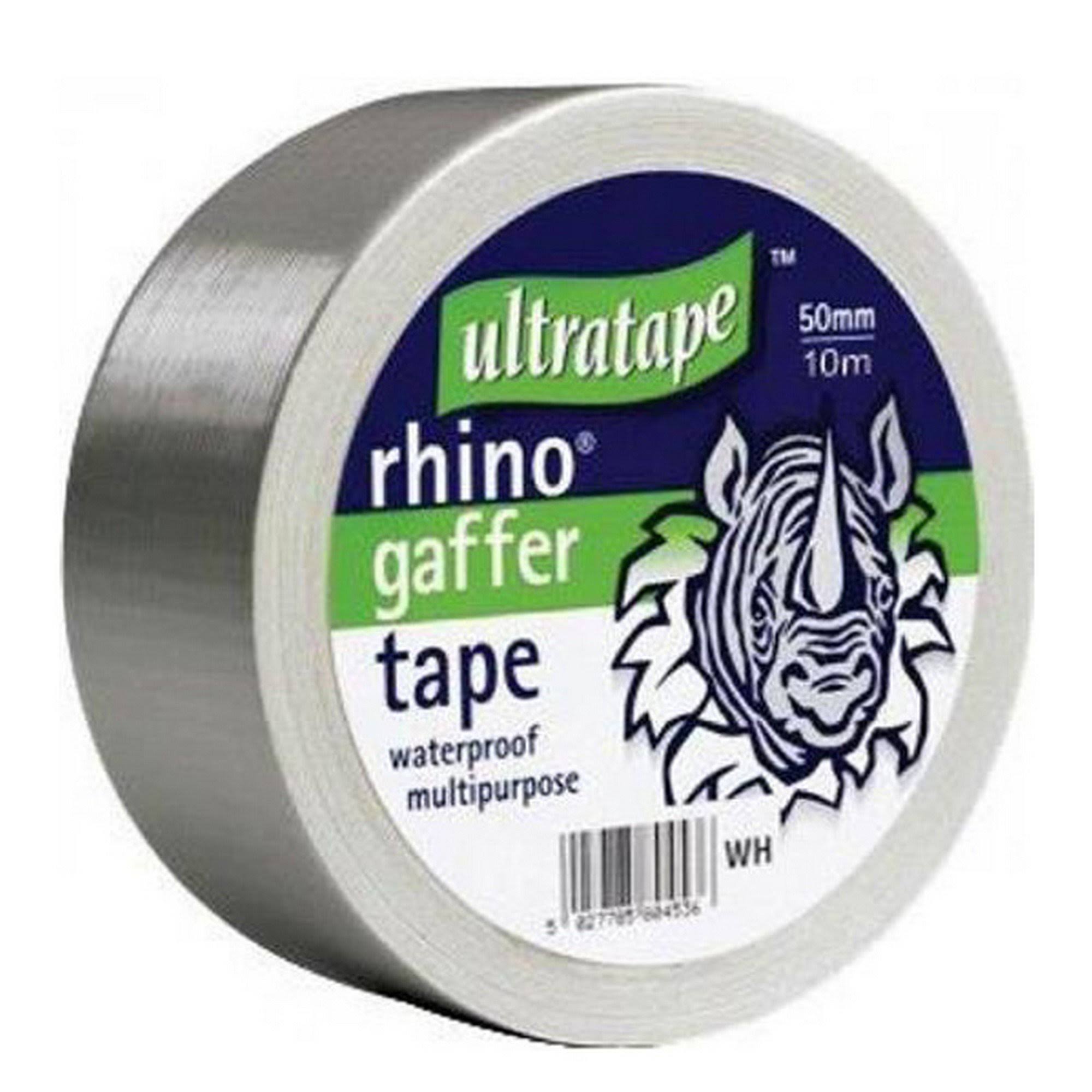 Ultratape Rhino Silver Cloth Tape - 50mm x 10m