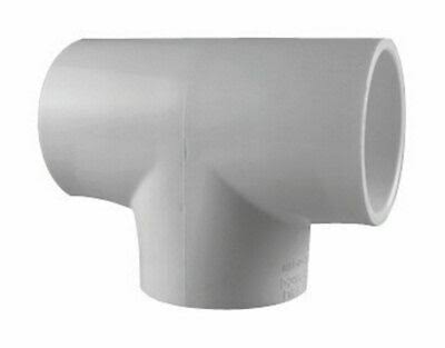 Charlotte PVC Schedule 40 Pipe Tee - 2", White