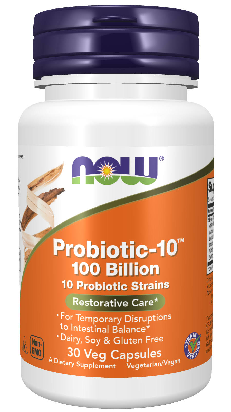 Now Foods Probiotic 10 Multivitamin Dietary Supplement - 30 Capsules