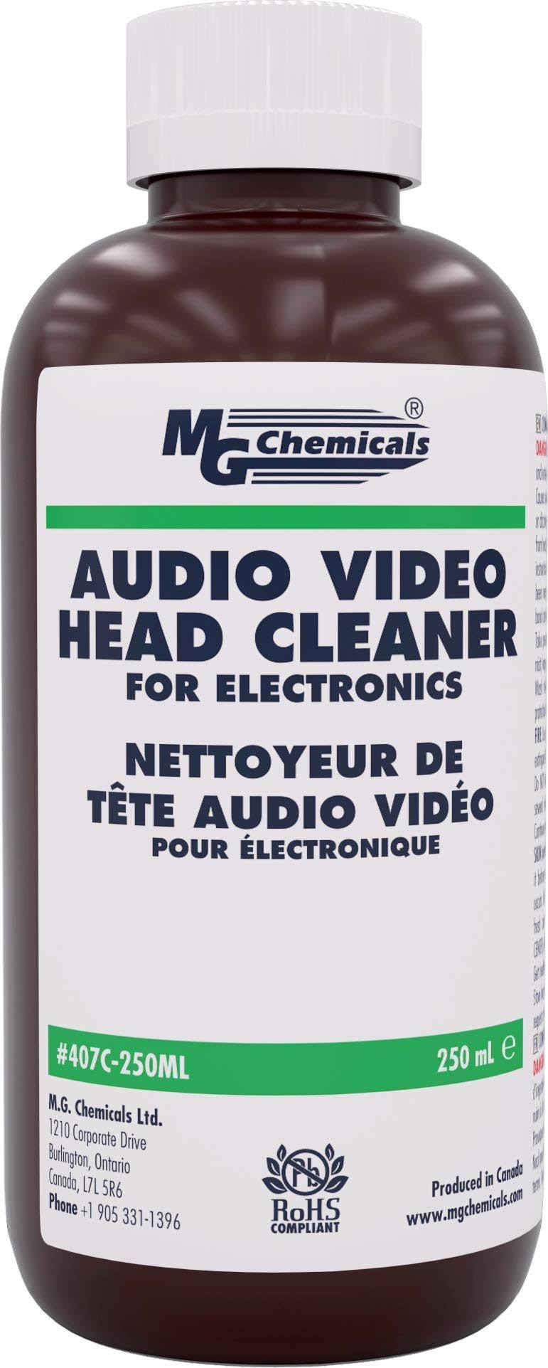 MG Chemicals Audio Video Head Liquid Cleaner - 250ml