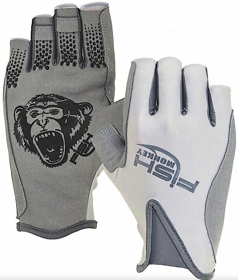 Fish Monkey Pro 365 Guide Gloves Lite Grey / Large