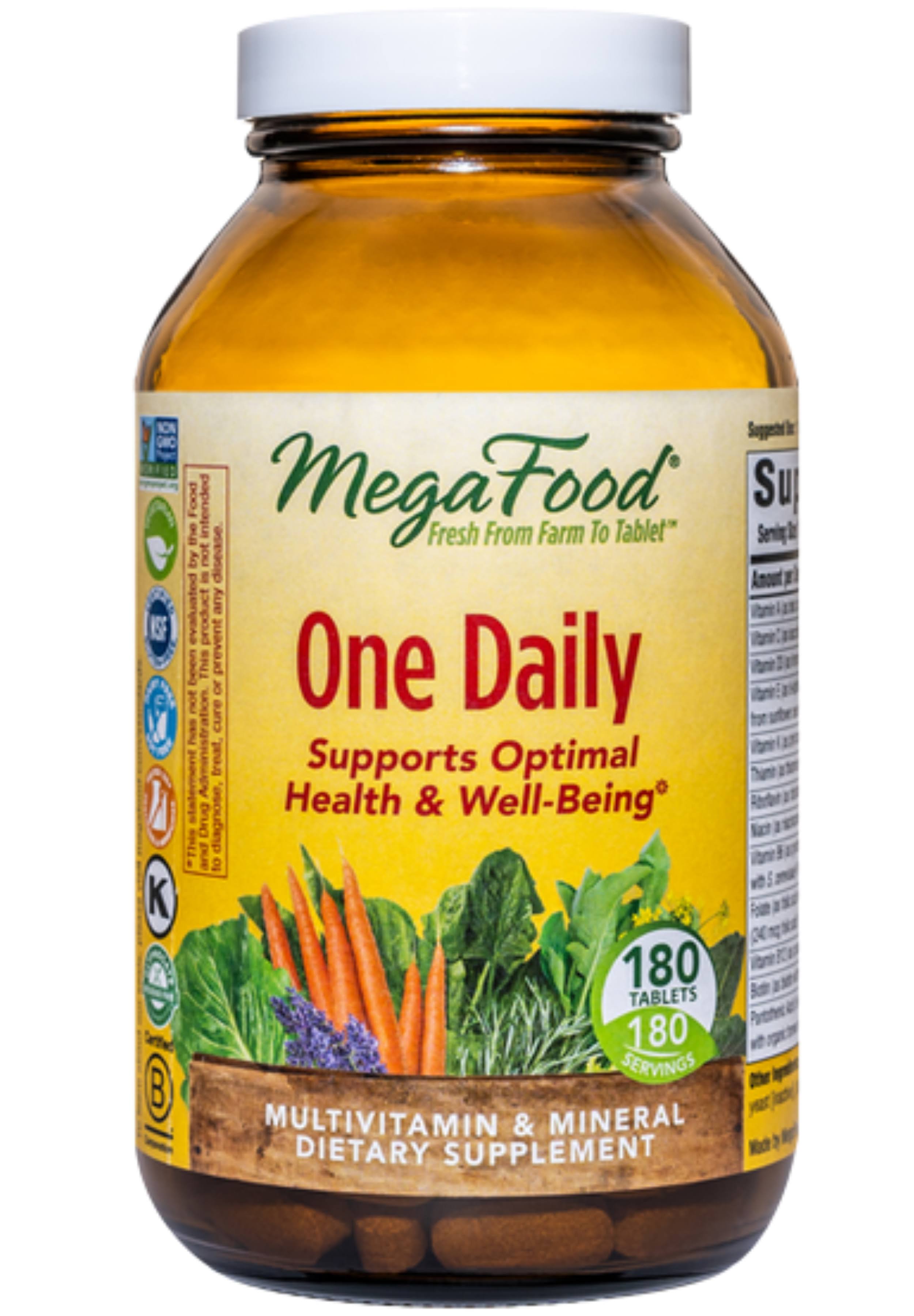 MegaFood One Daily - 60 Tablets