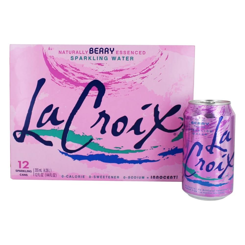La Croix Sparkling Water - Berry, 12 Cans
