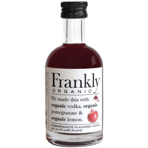 Frankly Organic Vodka Pomegranate Vodka - 50 ml