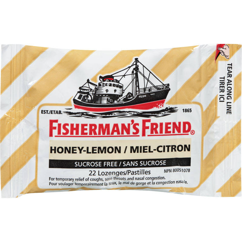 Fisherman's Friend Lozenges - Honey Lemon, 22ct