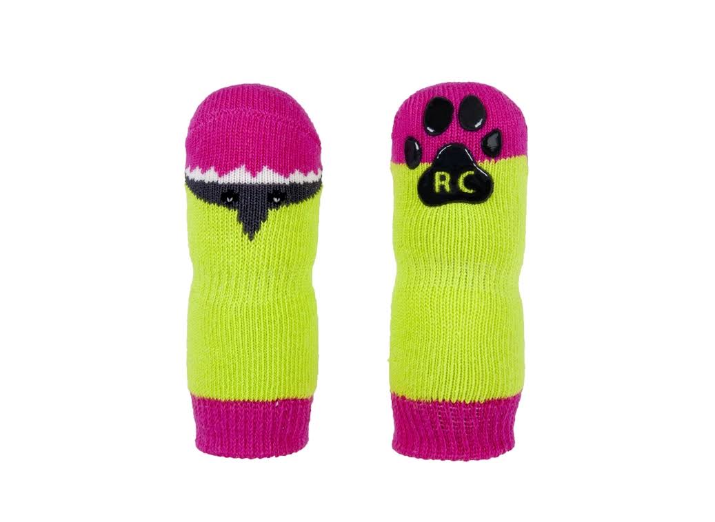 RC Pet Products Pawks Dog Socks, Shark Bite, X-Small