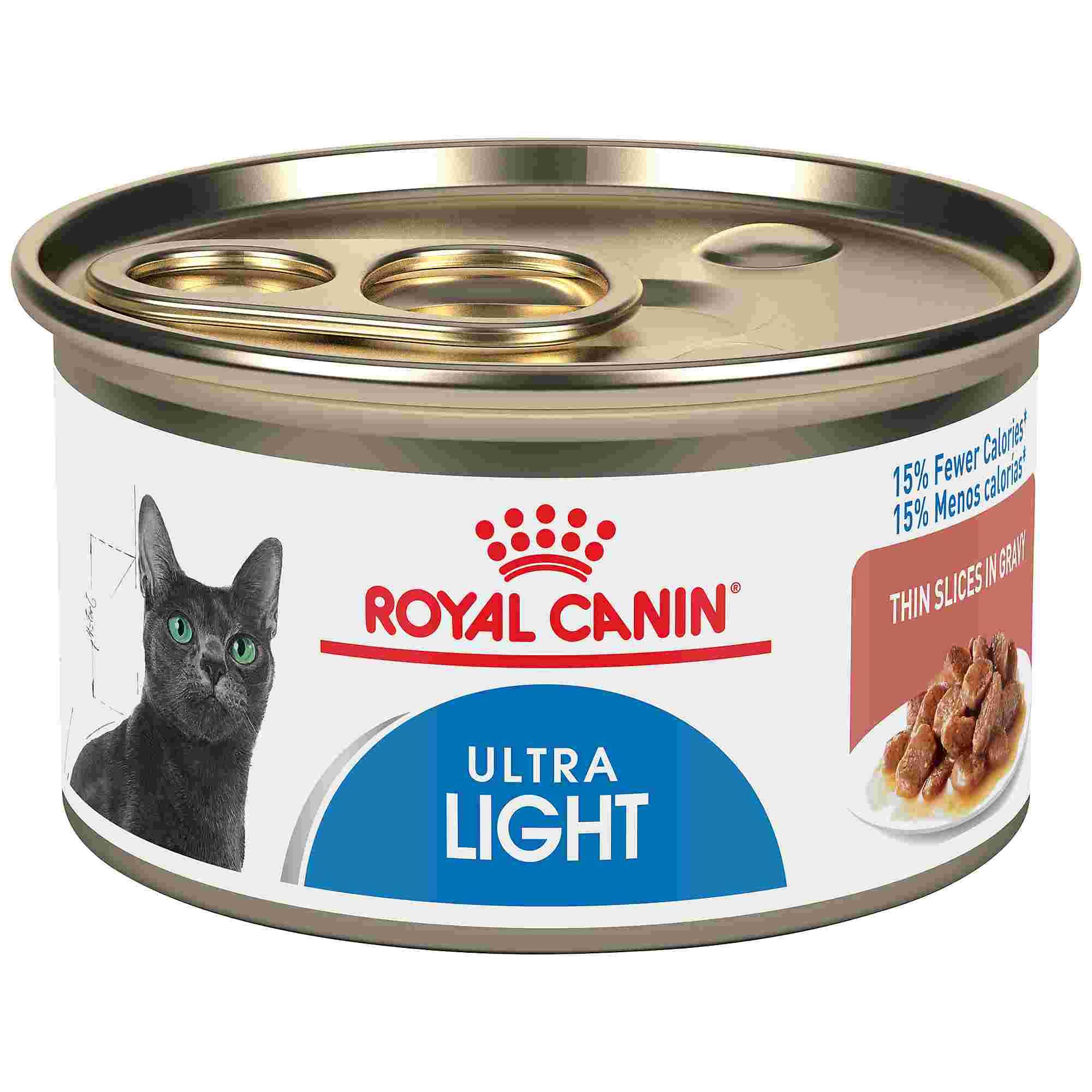 Royal Canin Feline Care Nutrition Weight Care Thin Slices in Gravy Canned Cat Food
