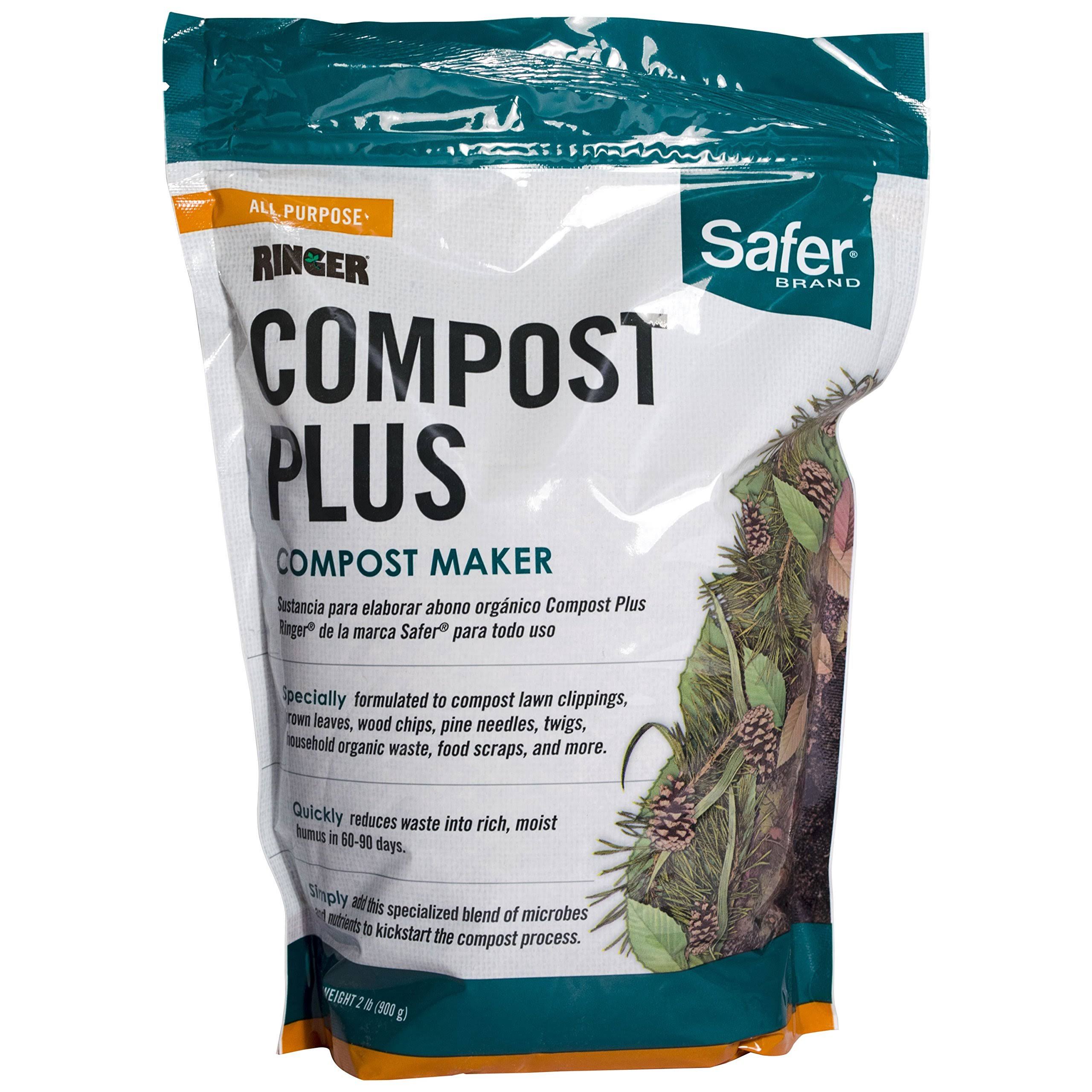 Safer Ringer Compost Plus 2 lb. Compost Maker 3050-6