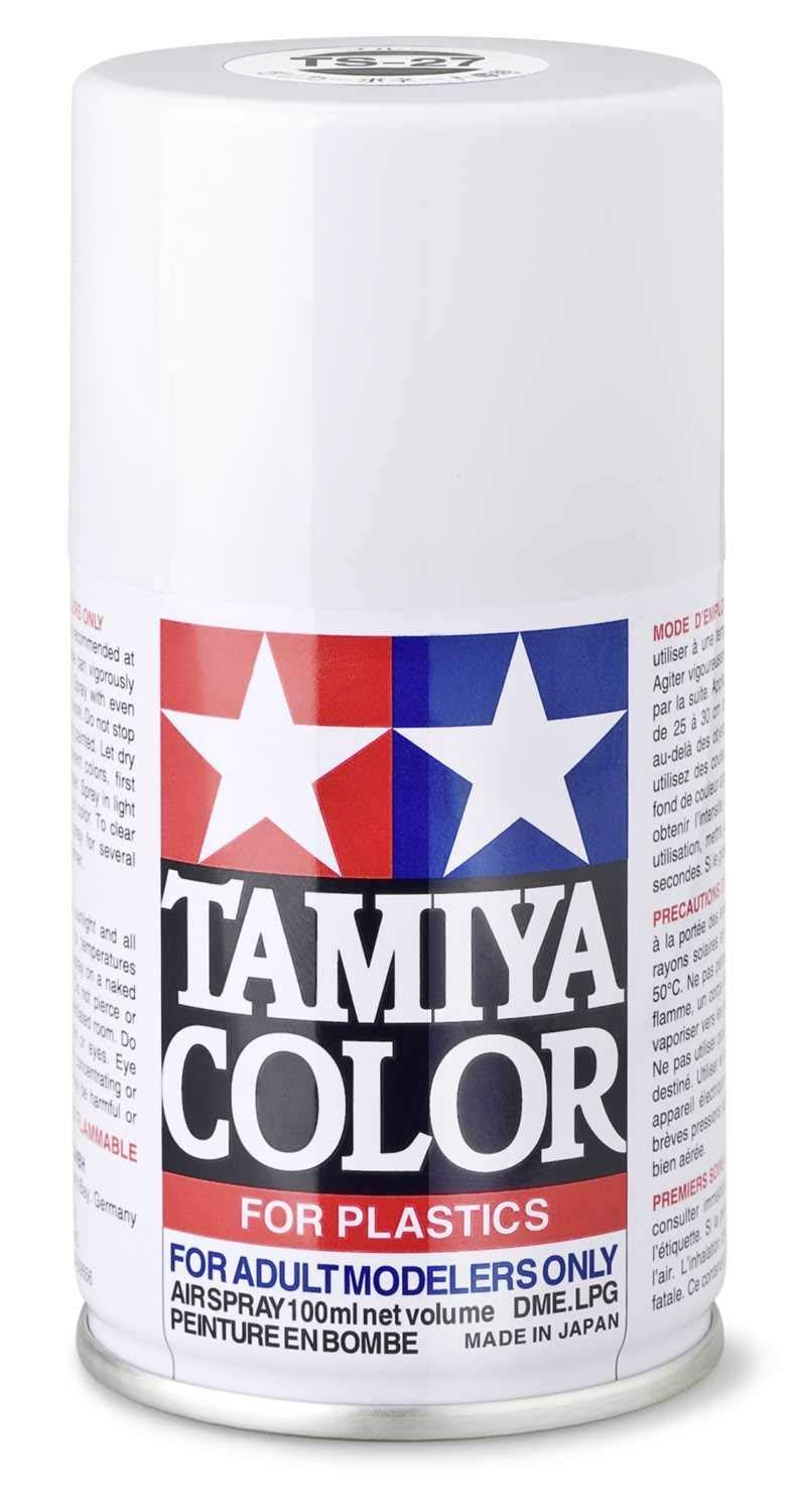 Tamiya Spray Paints - Matte White, 100ml