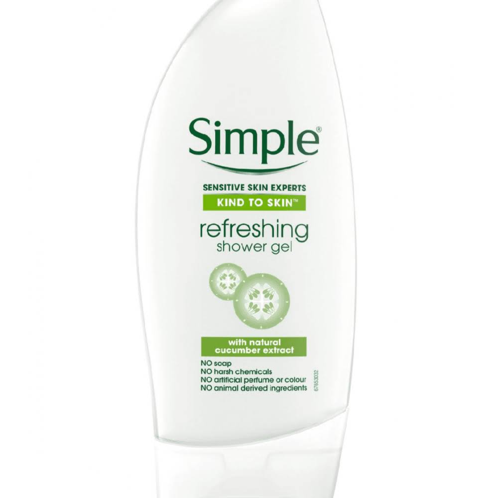 Simple Kind to Skin Refreshing Shower Gel - 250ml