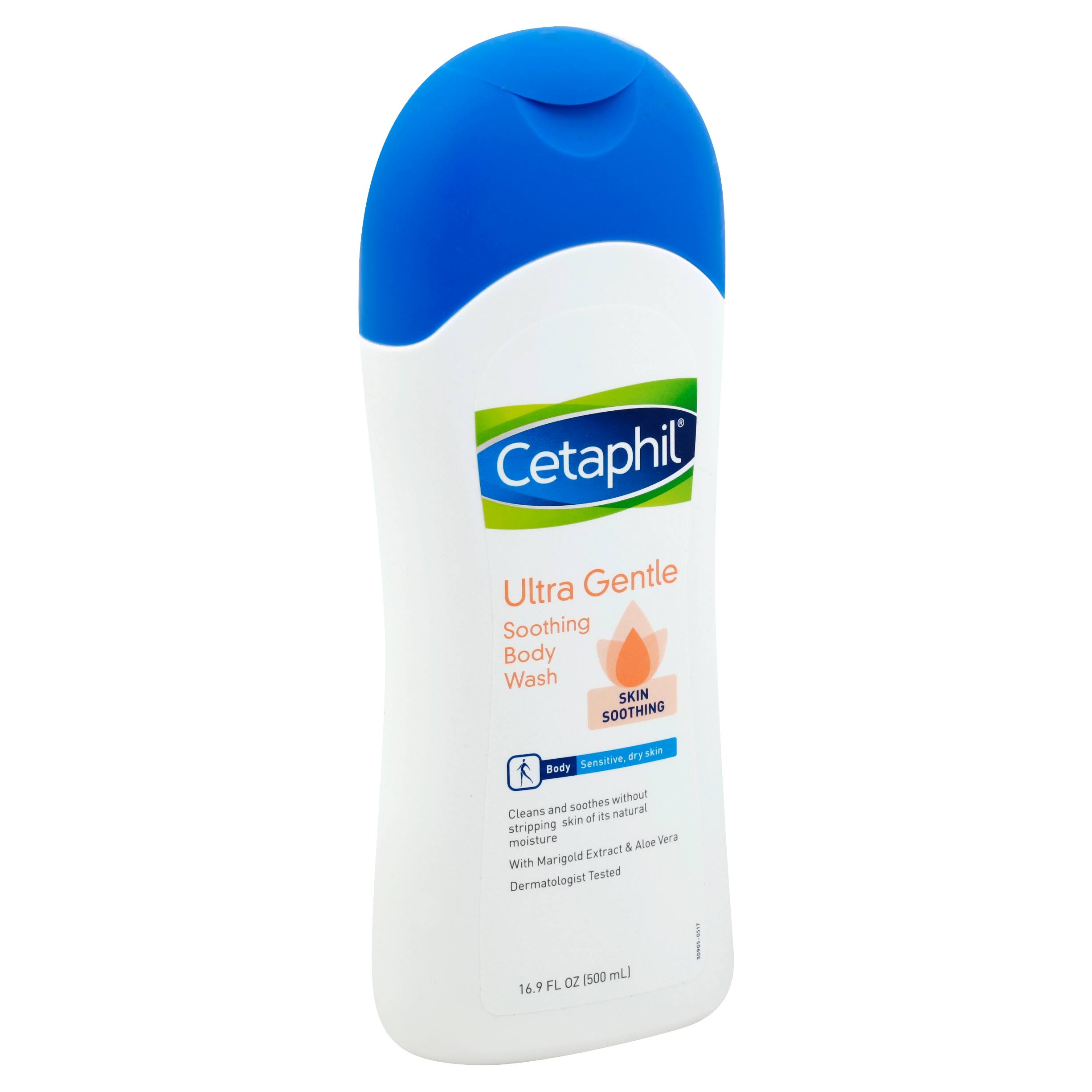 Cetaphil Body Wash, Ultra Gentle, Skin Soothing - 16.9 fl oz