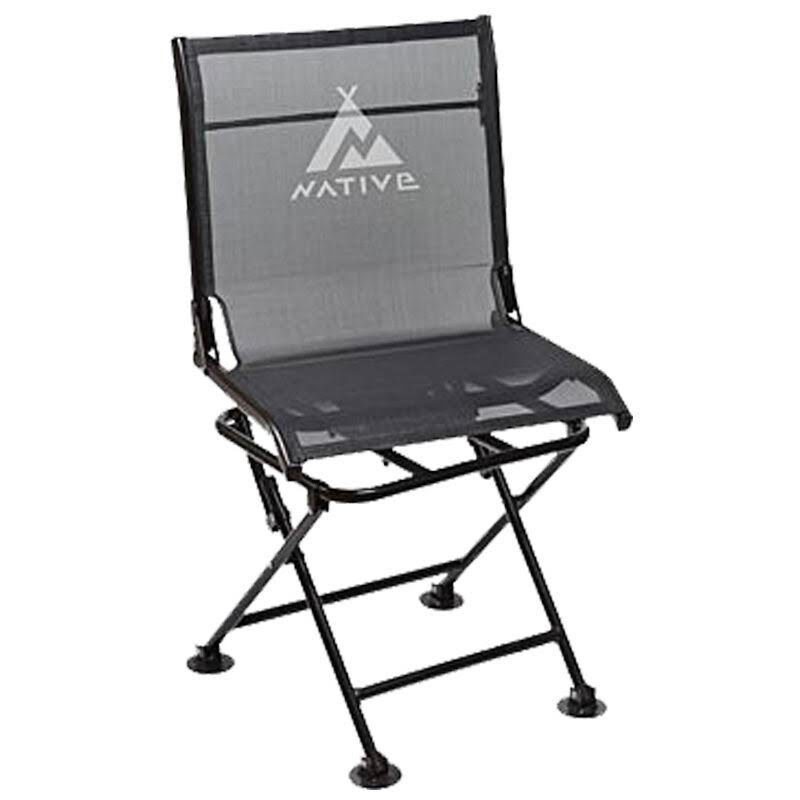 30-06 Outdoors - 30-06 Native Comfort Chair - 360 Swivel Black
