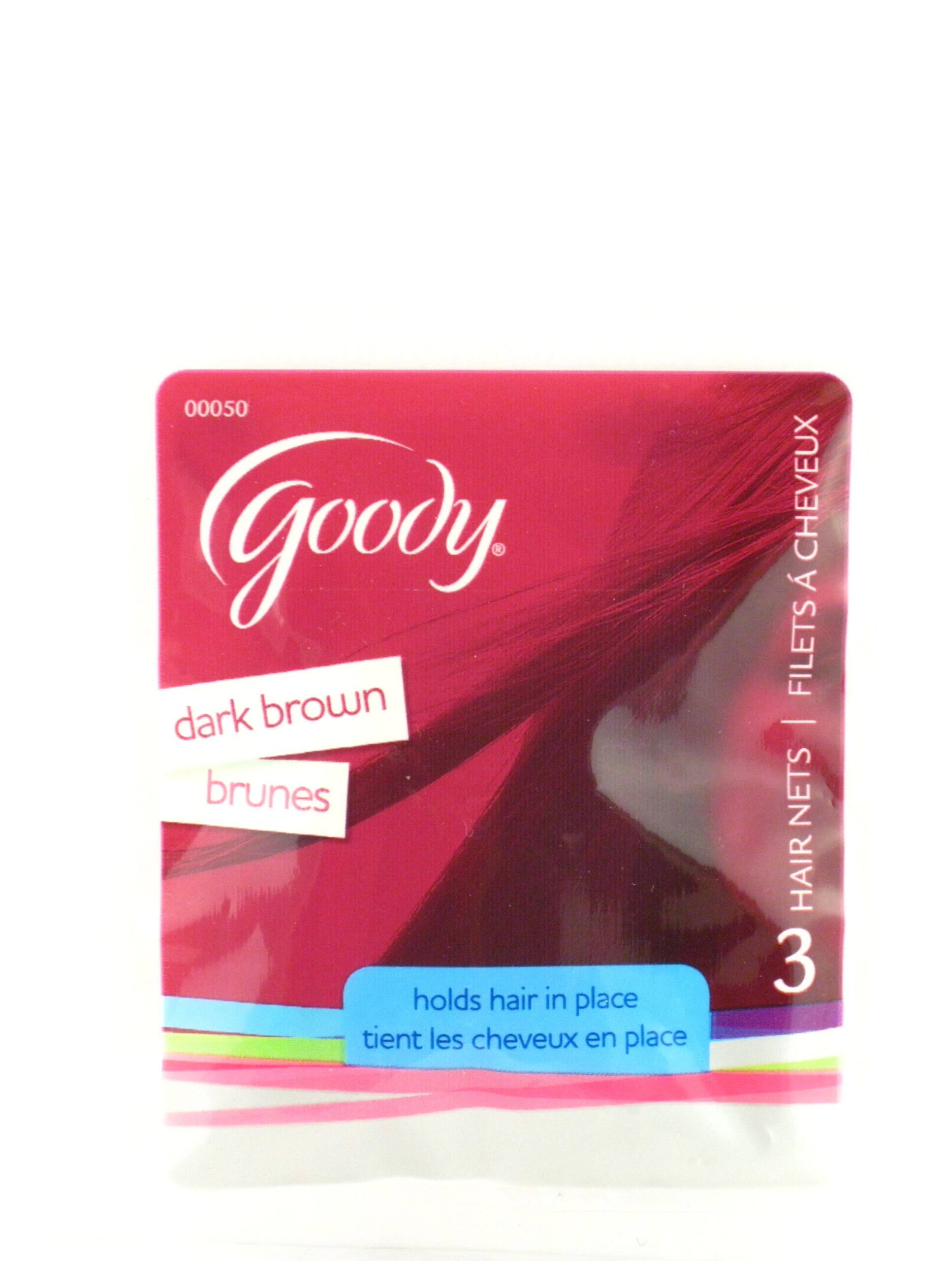 GOODY Hair NETS 50 in Dark Brown