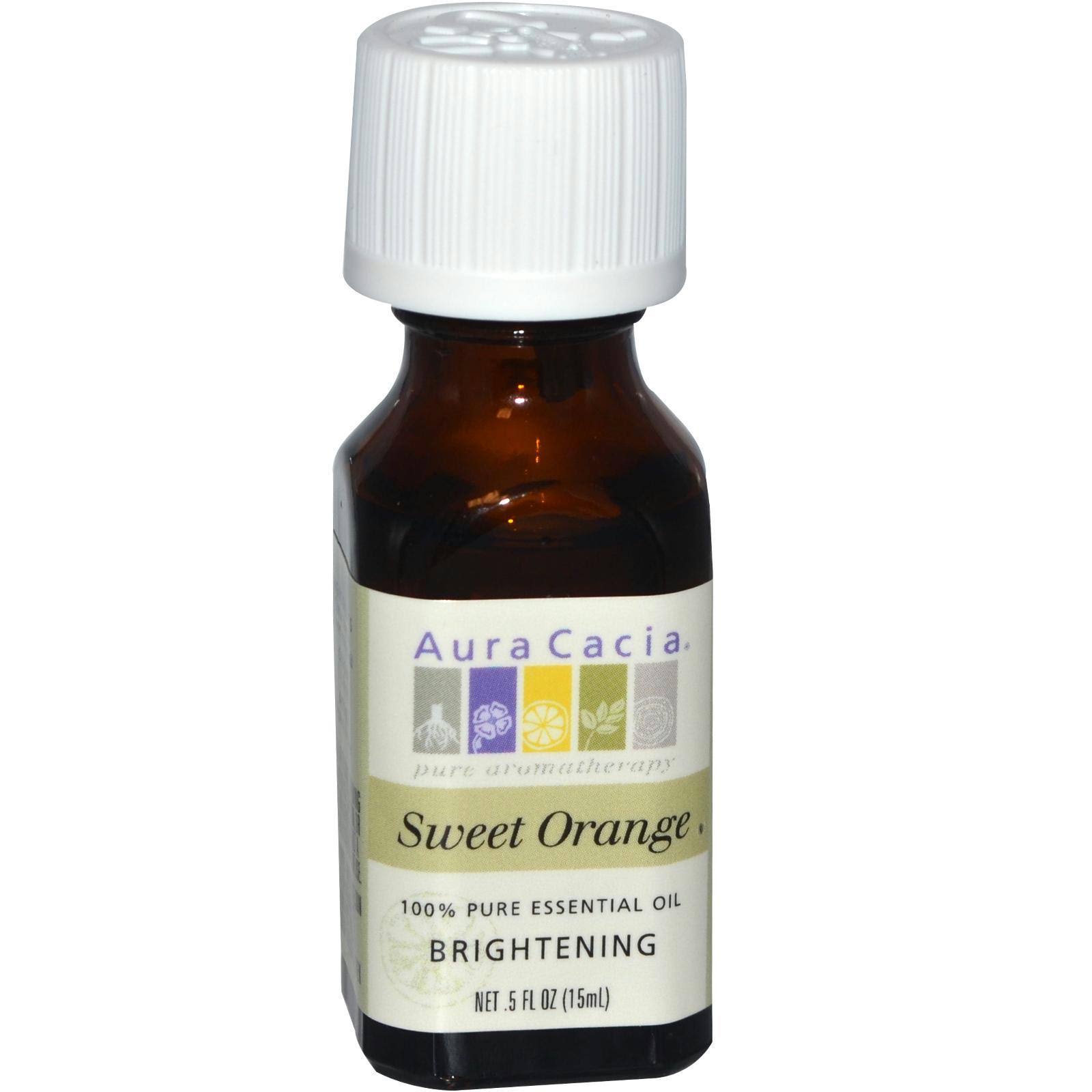 Aura Cacia Essential Oil - Sweet Orange, 15ml