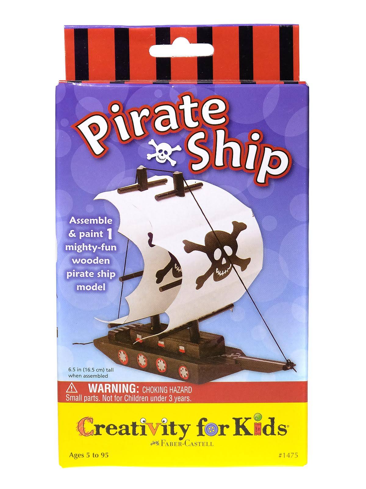 Creativity For Kids Pirate Ship Model Kit