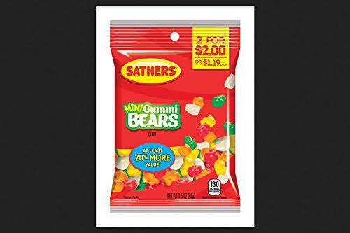 Sathers Mini Gummy Bears