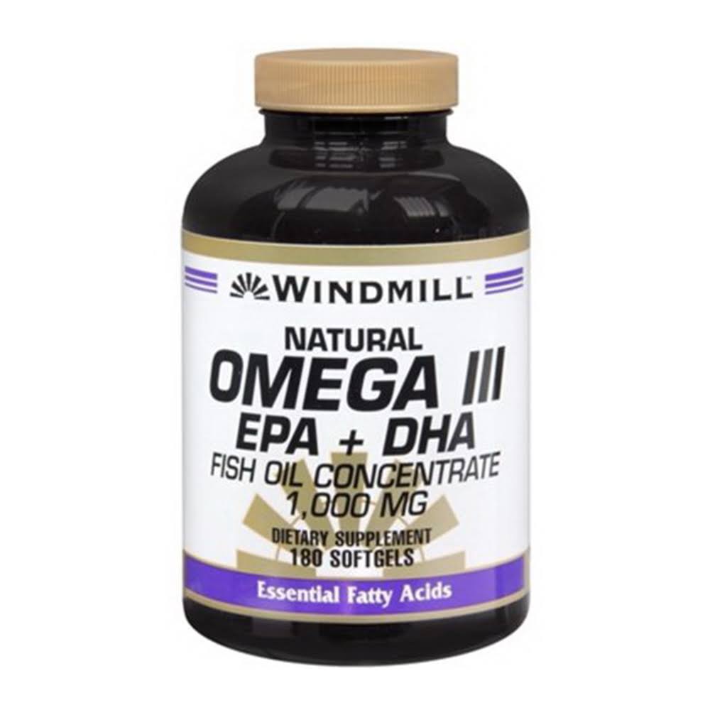 Windmill Omega III EPA + DHA Softgels