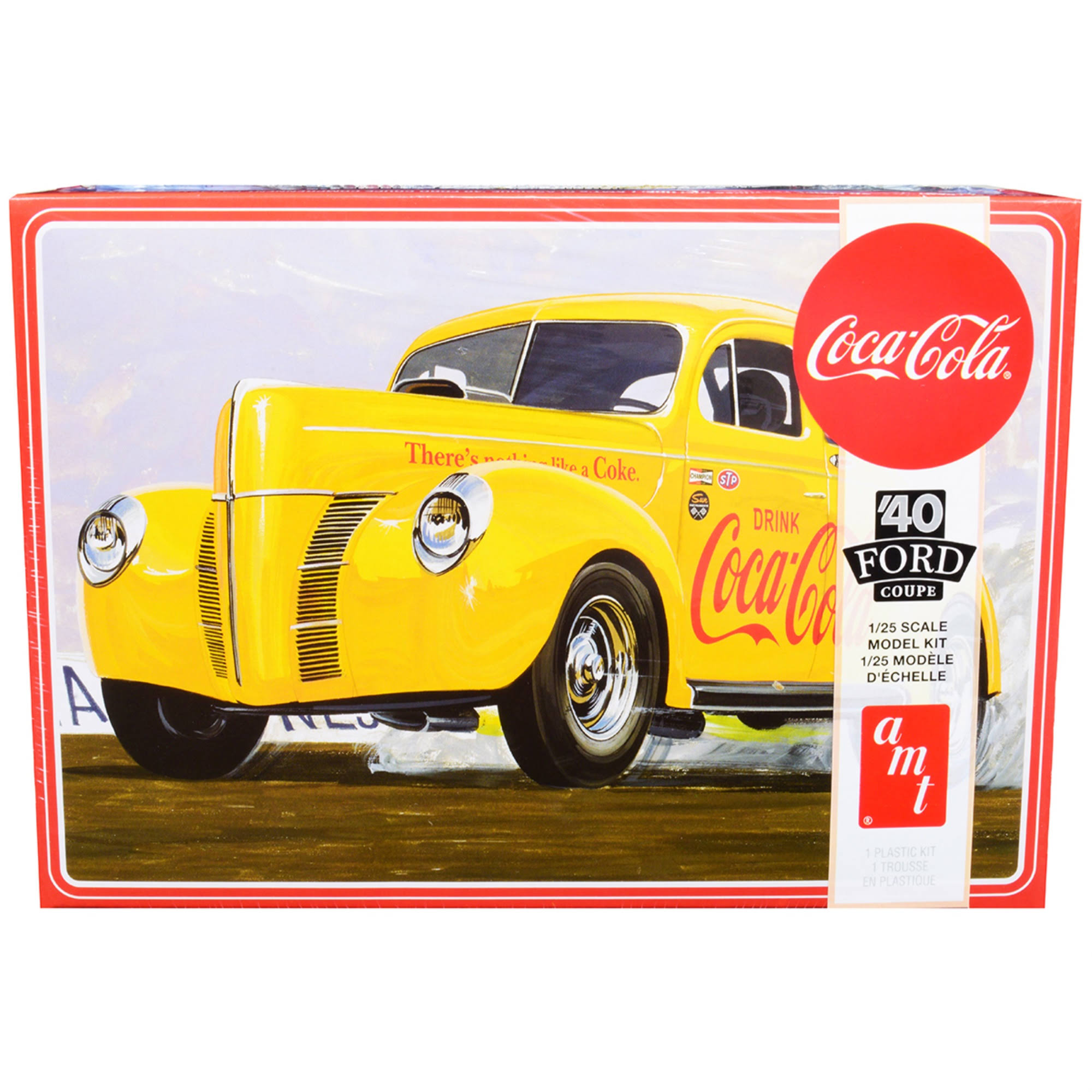 AMT 1940 Ford Coupe Coca Cola 1:25 scale model car kit 1346