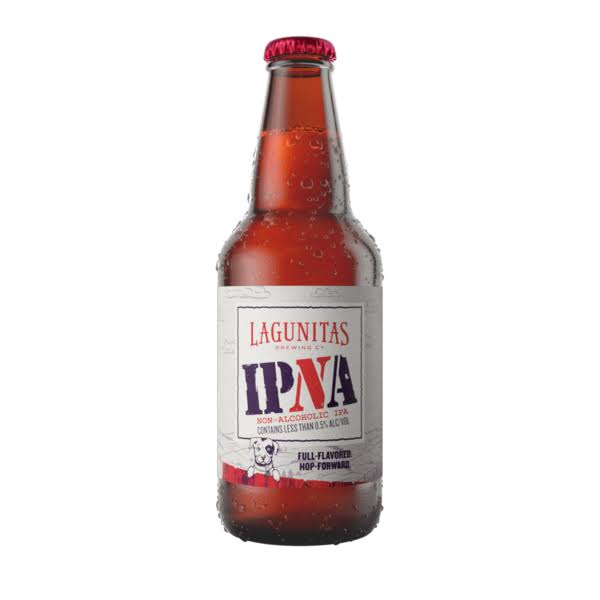 Lagunitas Beer, IPA, Non-Alcoholic - 12 fl oz